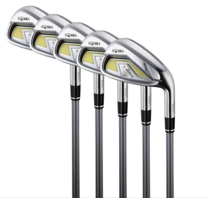 HONMA GOLF TOUR WORLD GS #7-10 & SW IRON SET LADIES FLEX GRAPHITE TW 5 CLUBS - Picture 1 of 9