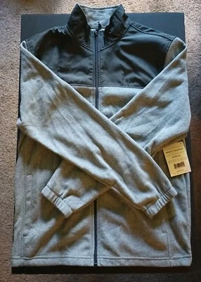 初学者冬季抓绒拉链夹克 M (38-40) 全新带标签 — 第 1/4 张图片