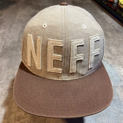 Neff Equipo de Skate Prendas para la cabeza Sponer Gris/Marrón Para Hombre Gorra Snapback Foto 1 de 4