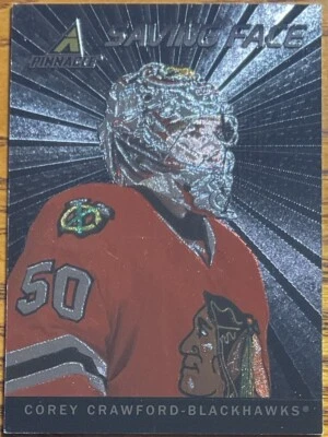 2010-11 Pinnacle Saving Face Corey Crawford #6 Chicago Blackhawks - Image 1 of 2