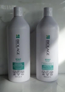 DUO Matrix Biolage Scalp Sync Antidandruff Shampoo and conditioner Liter 33.8 oz - Picture 1 of 2