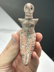 Terracotta Figurine  with Ornament  Trypillian Culture between 5500 and 2750 BC. - Picture 1 of 12