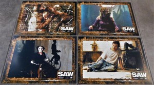 Saw 8 photos lobby cards France 21x30cm 8"11 2004 James Wan Cary Elwes D Glover