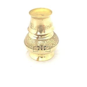 Handmade Brass Mini Toy SURHAI Water JUG for Pooja and for Toy of Kids - Picture 1 of 2
