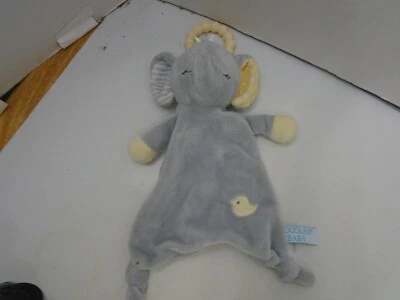 Douglas Baby Gray Elephant Teether Stuffed Zoo Animal unisex - Image 1 of 3