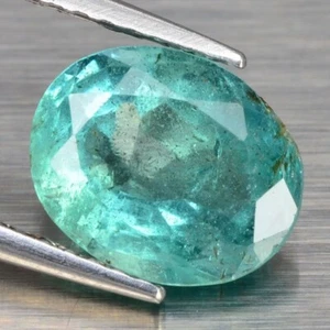 1.74 Ct _ GIT CERTIFIED EMERALD! GIT NATURAL EMERALD OVAL CUT LOOSE GEMSTONES - Picture 1 of 18