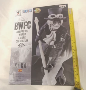 Figura One Piece Sabo BWFC Color Blanco y Negro Banpresto Toreba Japón Importaciones - Imagen 1 de 6