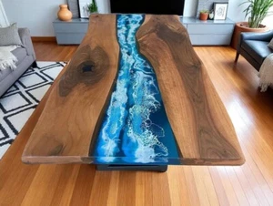 36"x60" Custom Order Rectangle Wood Dining Table Luxury Living Room Furniture - Picture 1 of 10