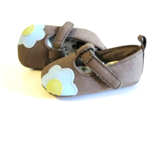 Zapatos Carter's Niña Infantil Talla 2 Mary Jane Marrón Azul Foto 1 de 4