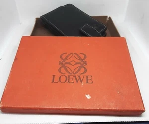 LOEWE Naranja Caja Vacía Almacenamiento Regalo 15x11 cm y Cuero Negro Proporta Teléfono - Imagen 1 de 12