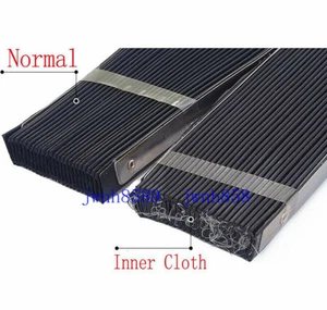 1X Bridgeport Milling Machine Accordion Way Cover  2 Type For Vertical Mill Tool - Picture 1 of 8