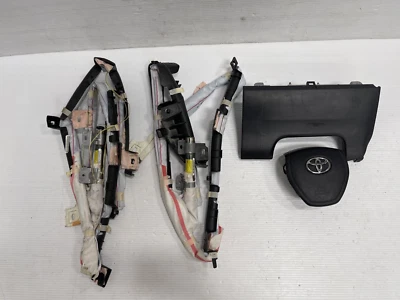 2014-2015-2016 TOYOTA COROLLA WHEEL, KNEE, LEFT & RIGHT ROOF AIRBAG OEM - Imagem 1 de 4