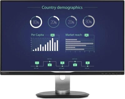Philips B-line 258B6QUEB 25-Zoll Monitor IPS WQHD 2560x1440 DP HDMI USB-C LAN - Bild 1 von 3