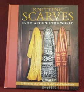 Knitting Scarves From Around The World Book, Lace Shawls, Double-Knit Colorwork - Picture 1 of 10