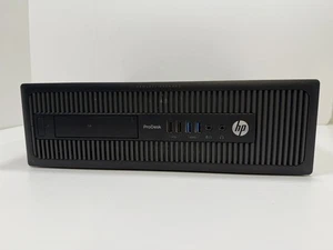 HP ProDesk 600 G1 128GB SATA SSD 8GB DDR3 RAM Intel i5 SSF Desktop PC NO O/S - Picture 1 of 7