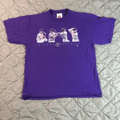 Camisa DE COLECCIÓN Arizona Diamondbacks Para Hombres Grande Púrpura MLB Béisbol Randy Johnson Foto 1 de 4