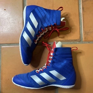 Size 10.5 - adidas Speedex 18 White Lucid Blue - Picture 1 of 12