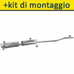 The Muffler System+ for Ford Transit 2.4 115-120-140/90-125HP 2000-2006 - Picture 1 of 1