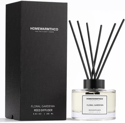 Gardenia Reed Diffuser Set - Luxury Fragrance Reed Diffusers for Home, Office &  - Image 1 of 4