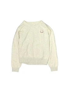 NWT Gap Girls Silver Pullover Sweater 10 - Picture 1 of 2