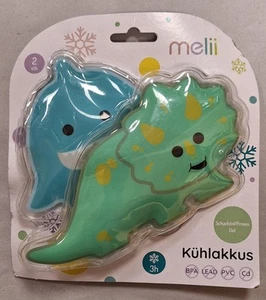 Melii Kühlakkus Dino/Hai 2er Set - Bild 1 von 1