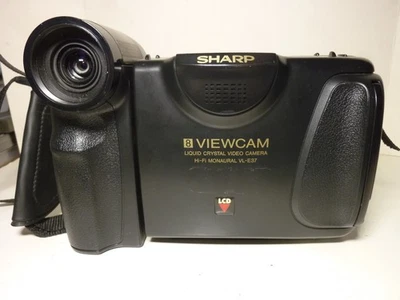 Sharp 8 Viewcam VL-E37 Camcorder! Tested! Works For Playback Camera ONLY! READ! - Image 1 of 4