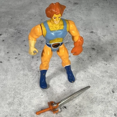 Vintage LJN Thundercats Lion-O 1985 Orange Variant Action Works - Image 1 of 4