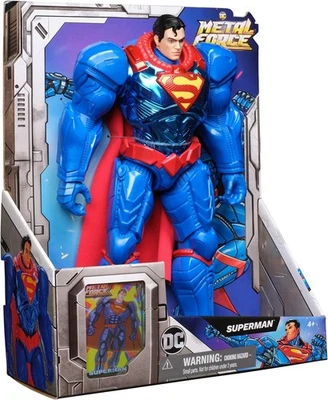 DC Comics, Metal Force Superman Action Figure, 12-Inch Extra Large Super Hero - Image 1 of 4