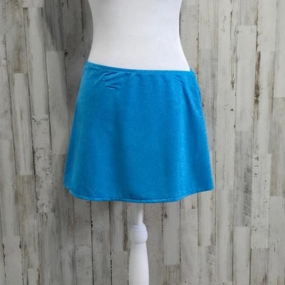 Minifalda de baño Aqua Swim azul brillante envolvente talla mediana Foto 1 de 4