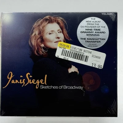 Sketches of Broadway by Janis Siegel (CD, Apr-2004, Telarc) BRAND NEW / SEALED - Image 1 of 2