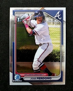 2024 Bowman Chrome #BCP-220 Jose Perdomo 1st Prospects - Bild 1 von 2
