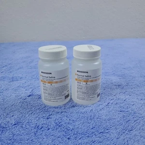 Mckesson, Normal Saline, 250ml, New Sealed Exp. 12/11/2025, 2 Bottles - Picture 1 of 12
