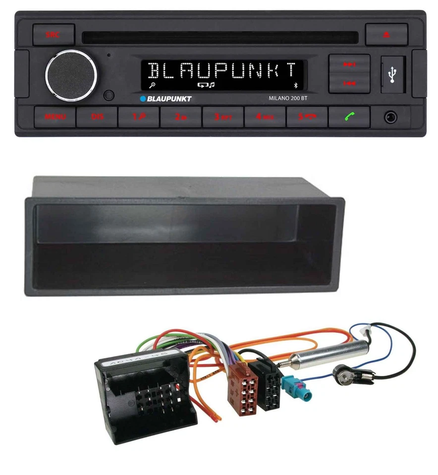 Blaupunkt MP3 USB CD Bluetooth AUX Autoradio für Citroen Berlingo, C2, C3, Jumpy - Bild 1 von 4