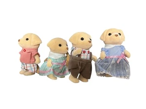 Calico Critter Familie 4er Set Yellow Lab  - Bild 1 von 2