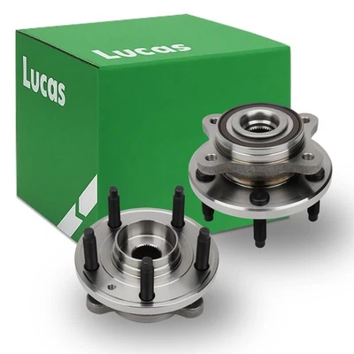 Par Lucas: 2 cojinetes de cubo de rueda delantera nuevos para Ford Taurus Five Hundred Mercury Foto 1 de 4