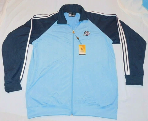 NEW UTAH JAZZ BLUE ZIP UP WARM UP STYLE JACKET 3XL XXXL 212 FAHRENHEIT NBA Cover