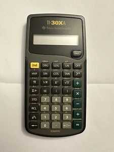 CALCULATOR,Texas Instruments TI-30Xa Scientific Calculator, TEXAS INSTRUMENT. - Picture 1 of 5