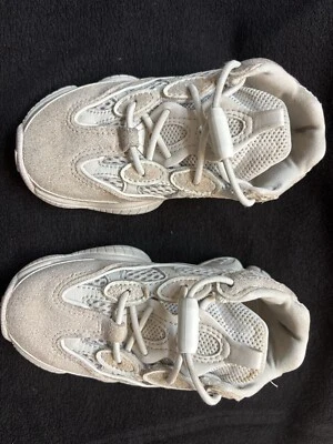 Adidas Yeezy 500  Kids Blush Sneakers Shoes FW4849 US sz 8.5 - Image 1 of 4