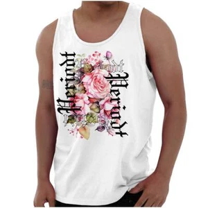 Cool Y2K Urban Streetwear Periodt Flowers Tank Top T Shirts Tees Men Women - Picture 1 of 7