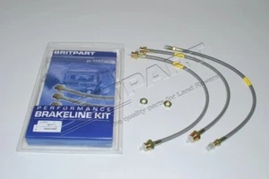 Kit extendido de manguera de freno trenzada de acero inoxidable Land Rover Discovery 1 DA241240S - Imagen 1 de 1