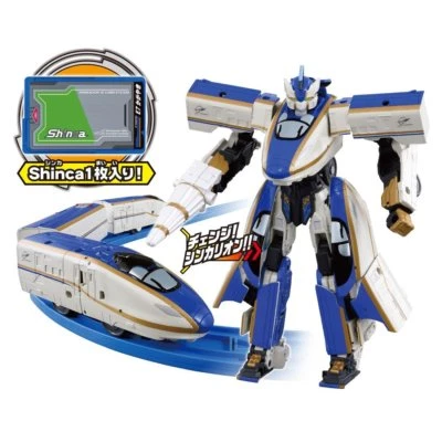 Takara Tomy Shinkansen Deformation Robo SHINKALION DXS03 Shinkallion E7 Kagayaki Foto 1 de 4