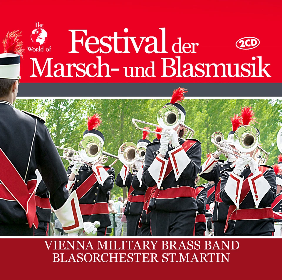 CD Festival der Marsch- und Blasmusik von Vienna Military Brass Band.. 2CDs - Bild 1 von 1