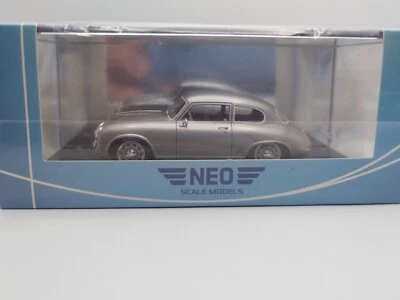 NEO 1/43 Borgward 1500 Sportcoupe Silver.  - Image 1 of 4