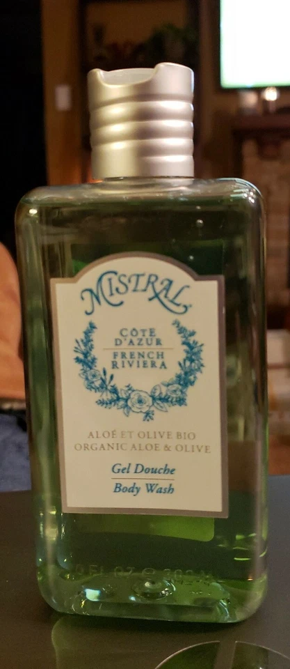 Jabón corporal Mistral French Rivera orgánico de aloe y oliva 10 fl oz nuevo  Foto 1 de 1