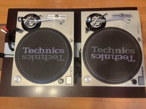 Technics SL-1200MK5 Juego de pares Plateado DJ Tocadiscos Technics sl1200mk5 jp - Imagen 1 de 5
