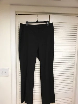 Reba, Pantalones de Vestir Negros, Hilo Plateado, Talla 14, Nuevos sin Etiquetas Foto 1 de 4