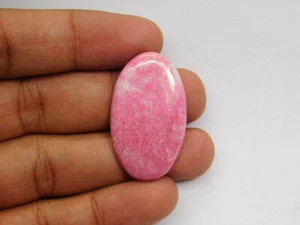 Piedra preciosa suelta cabujón tulita rosa 100 % natural para joyería 46 quilates ME-2838 - Imagen 1 de 4