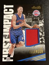 2016-17 Panini Studio First Impact Henry Ellenson Rookie Patch Detroit Pistons
