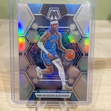2022-23 Panini Mosaic Basketball Silver Prizm #4 - Shai Gilgeous-Alexander