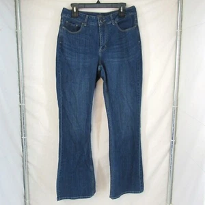 Riders by Lee Women's Mid Rise Bootcut 13072A7 Medium Wash Decorated Pockets 12M - Picture 1 of 10